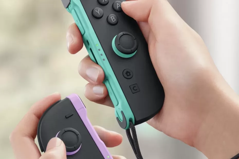 Switch 2 淡紫 Joy-con