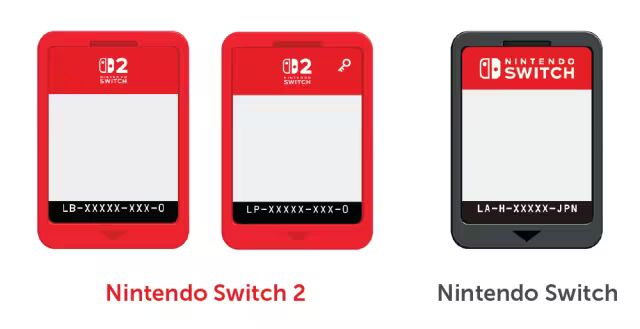 Switch 2 key card
